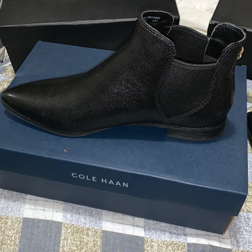 SOLD--- COLE HAAN size 9 women’s Hara Bootie have one pair left!